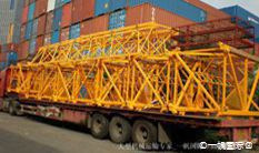 Machinery and equipment transportation_tower crane